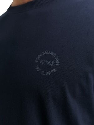 Tom Tailor Printed LS férfi póló