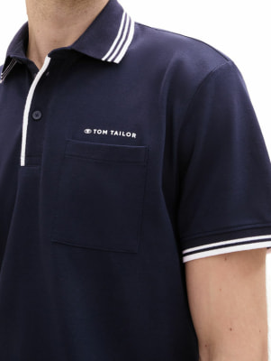 Tom Tailor TOM TAILOR Detailed Polo Férfi póló