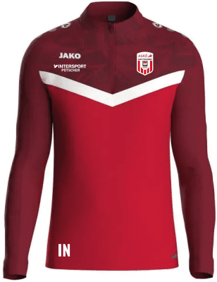 Jako Iconic Langarmshirt mit Halfzip