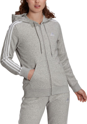 adidas Essentials French Terry 3-Stripes női kapucnis felső