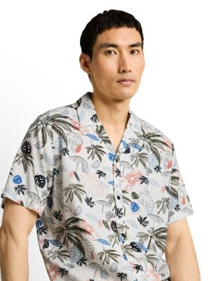 Tom Tailor Printed Viscose férfi ing