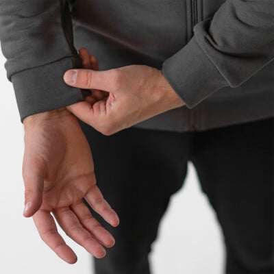 Jako Base Trainingsjacke mit Kapuze