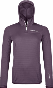 Ortovox Fleece Light Grid Fleecejacke mit Kapuze