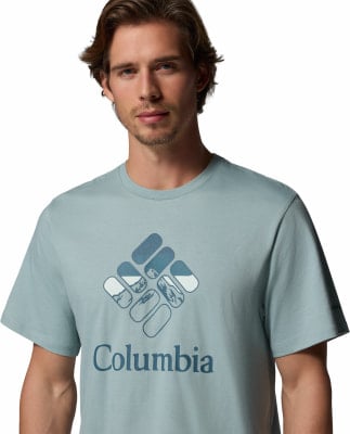 Columbia CSC Seasonal Graphic T-Shirt kurzarm, 100%org.BW