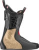 Innenschuh eines Skischuhs mit Kork- und Mesh-Futter.