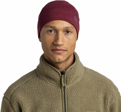 Buff Merinowolle Midweight Haube