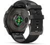 Rückseite einer Garmin Fenix 9 Pro Smartwatch mit optischem Sensor und Armband.