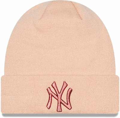 New Era New York Yankees Metallic Pink logo čepice