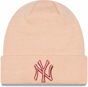 New Era New York Yankees Metallic Pink logo čepice