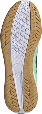 Schuhsohle mit Profil und Adidas-Logo, Aufschrift non-marking. Schuhsohle mit Profil und Adidas-Logo, Aufschrift non-marking.