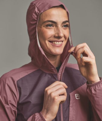 Ortovox Trace Windbreaker Wanderjacke mit Kapuze
