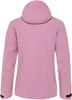 Eine rosa Kapuzenjacke, Rückansicht.