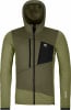 Ortovox Fleece Grid Fleecejacke mit Kapuze