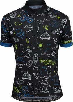 Nakamura Heli B Radtrikot mit Halfzipp