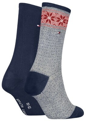 Tommy Jeans TOMMY HILFIGER Fair Isle Da. Socken Mehrfachgrößen 2erPack Tommy Jeans TOMMY HILFIGER Fair Isle Da. Socken Mehrfachgrößen 2erPack