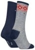Tommy Jeans TOMMY HILFIGER Fair Isle Da. Socken Mehrfachgrößen 2erPack