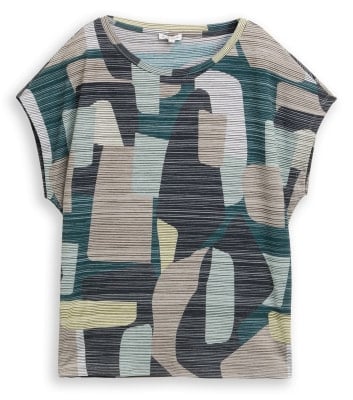 Tom Tailor Alloverprinted női póló