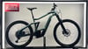 Ein grünes Haibike E-Bike mit Federung und Haibike-Schriftzug.