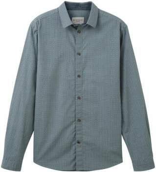 Tom Tailor TOM TAILOR Printed Shirt férfi hossztú ujjú póló