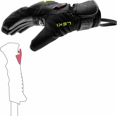 Leki WCR C-Tech 3D Skihandschuhe