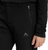 Schwarze Hose mit McKinley-Logo und Reißverschlusstasche.