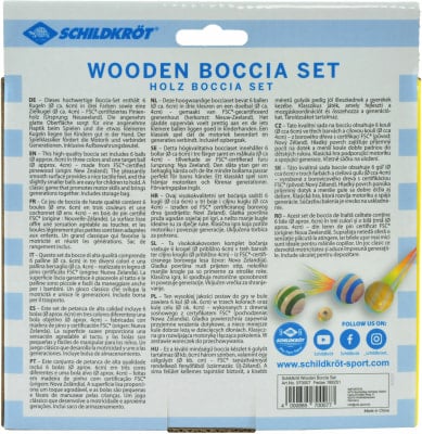 Schildkröt Wooden Boccia-Set
