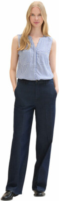 Tom Tailor Striped női ujjatlan blúz