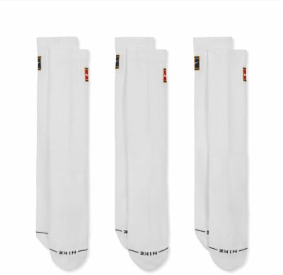 Nike ED ELVD CRW 3P TENNIS 144 Tennissocken