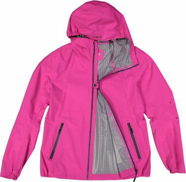 Hardshelljacke mit Kapuze