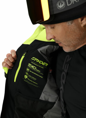 Spyder Titan Skijacke mit Kapuze