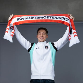 ÖFB Fanschal Baumwoll-Touch 140x17cm