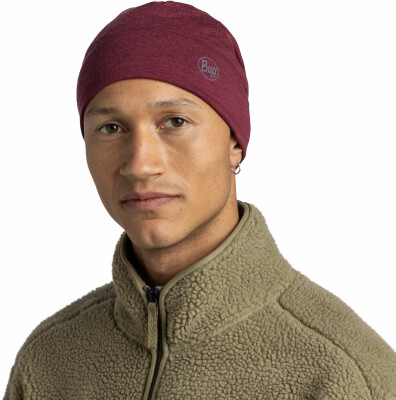 Buff Merinowolle Midweight Haube