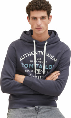 Tom Tailor TOM TAILOR Basic Hoodie férfi kapucnis felső