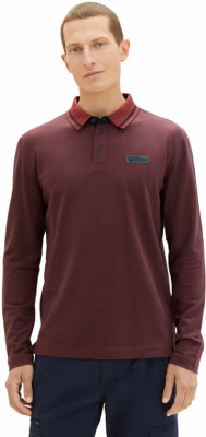 Tom Tailor TOM TAILOR Basic Polo férfi póló hosszú ujjú