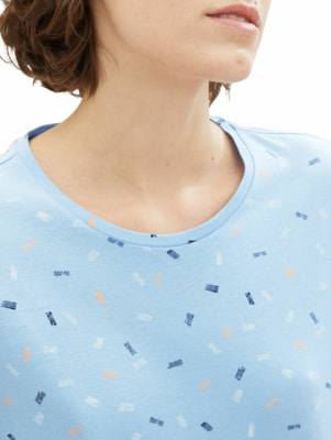 Tom Tailor TOM TAILOR Crew Neck Print Női póló