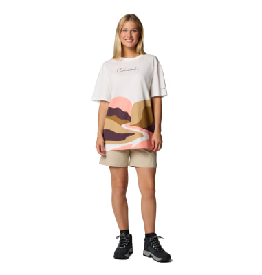Columbia Rolling Bend Oversized női póló