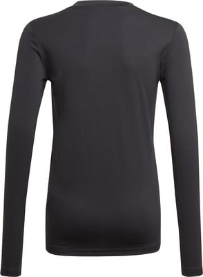 Schwarzes Langarmshirt mit feinem Muster. Schwarzes Langarmshirt mit feinem Muster.