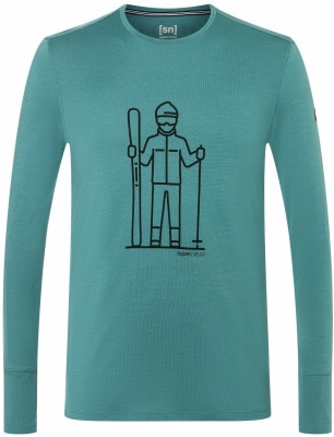 Super.Natural Skieur LS outdoorové tričko