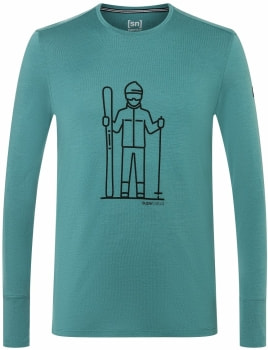 Super.Natural Skieur LS outdoorové tričko