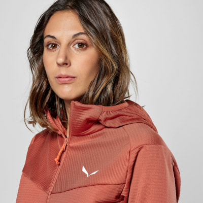 Salewa Puez Altavia Fleecejacke mit Kapuze