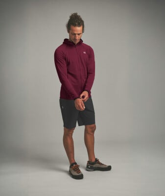 Ortovox Fleece Light Grid Fleecejacke mit Kapuze