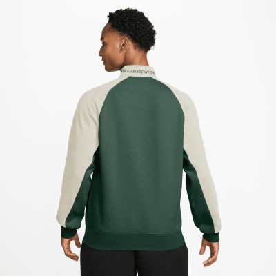 Nike NSW Club Halfzip Langarmshirt