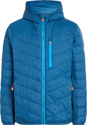 McKINLEY Sansa HYB JKT B gyerek kapucnis kabát Primaloft Silver