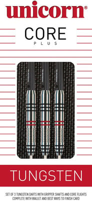 Unicorn Core Plus 3er-Set Steel Dartpfeile Unicorn Core Plus 3er-Set Steel Dartpfeile