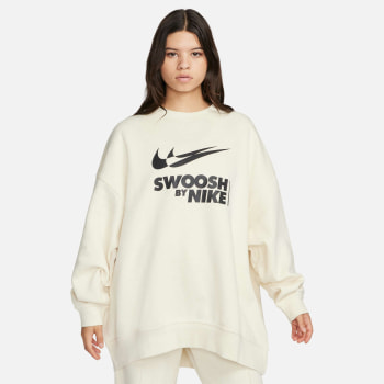 Nike W Nsw Flc Os Crew Gls női felső