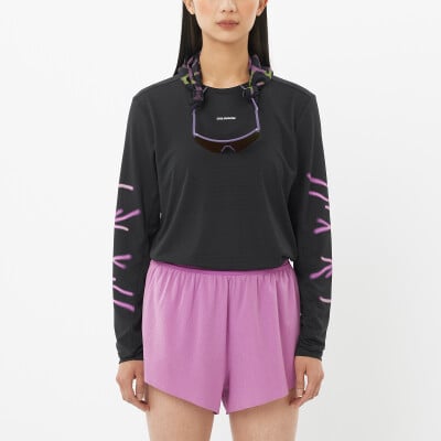 Salomon SHCOUT CORE LS Tee GFX Laufshirt langarm Salomon SHCOUT CORE LS Tee GFX Laufshirt langarm