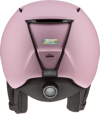 Rosa UVEX Skhelm mit Verstellsystem und Monte-Logo. Rosa UVEX Skhelm mit Verstellsystem und Monte-Logo.
