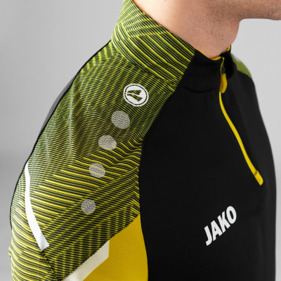 Jako Performance Langarmshirt mit Halfzip