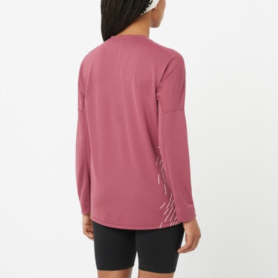 Salomon Sense Aero GFX langarm Laufshirt Salomon Sense Aero GFX langarm Laufshirt