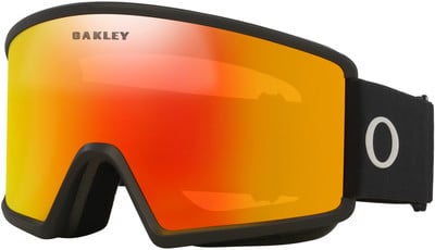 Oakley Skibrille mit rot-orange getönter Scheibe und schwarzem Band. Oakley Skibrille mit rot-orange getönter Scheibe und schwarzem Band.